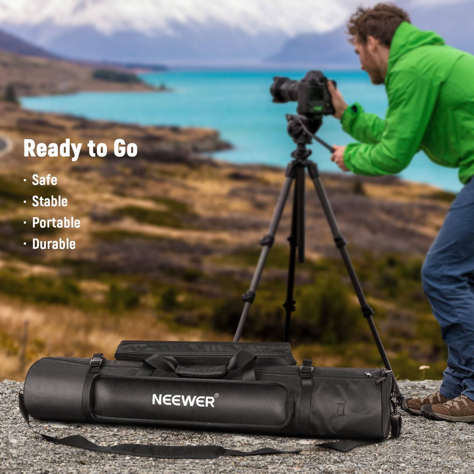 Ready to Go  
- Safe  
- Stable  
- Portable  
- Durable  

NEEWER