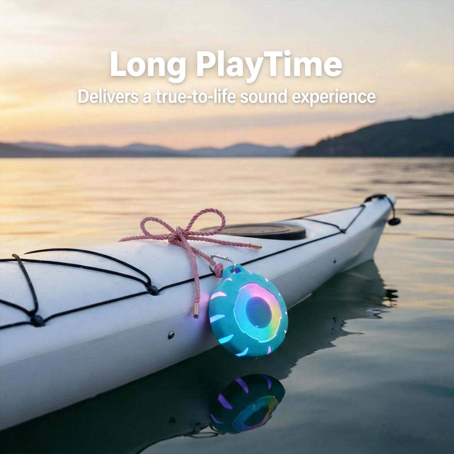 Long PlayTime  
Delivers a true-to-life sound experience