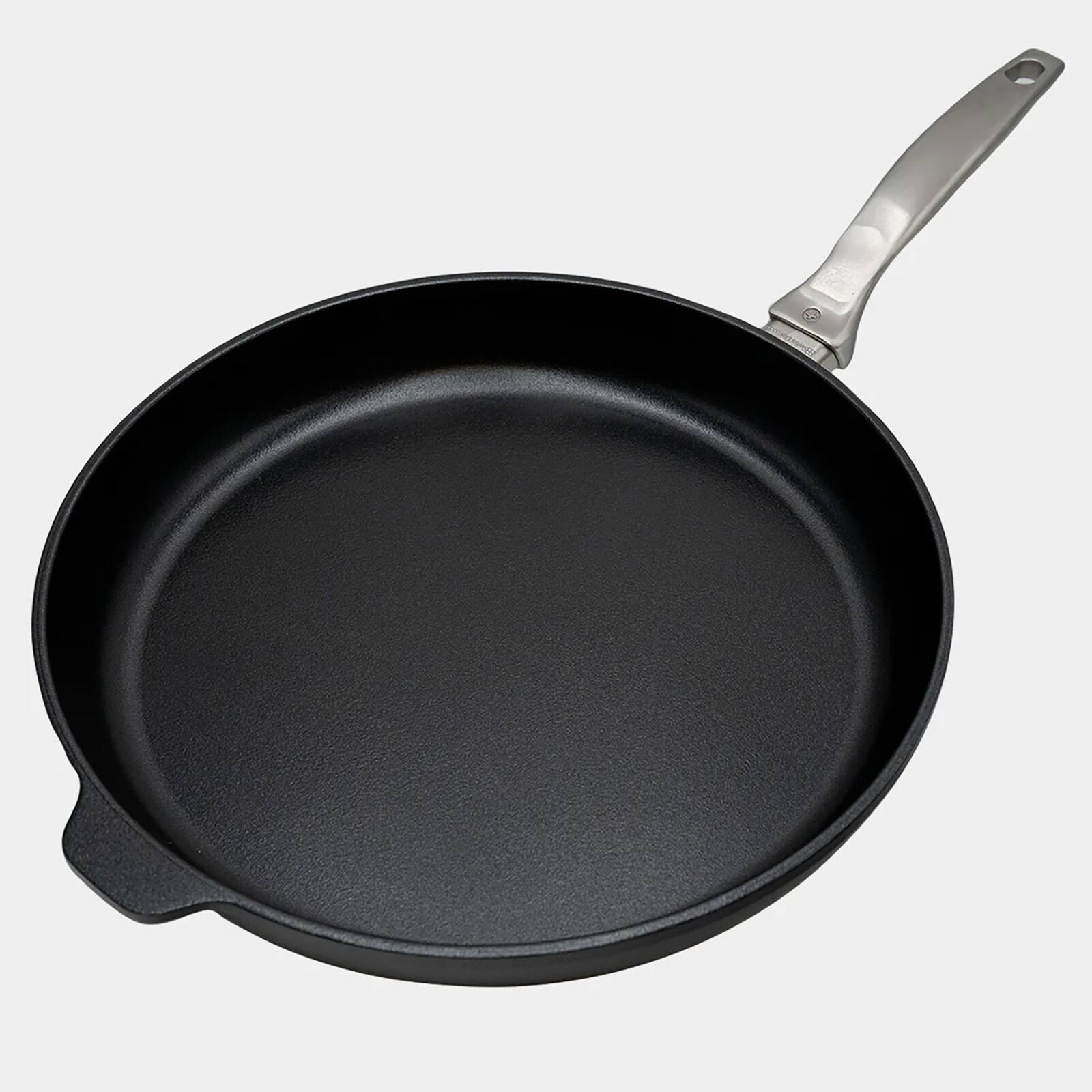 Front. Swiss Diamond - CHD Nonstick Fry Pan, 12.5-Inch - Black.