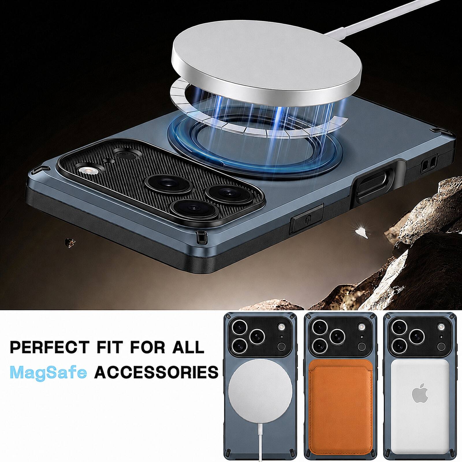 PERFECT FIT FOR ALL MagSafe ACCESSORIES