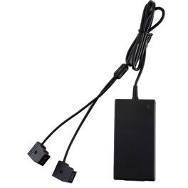 IndiPRO - 12V/6A AC Power Supply to Dual Female D-Tap Outputs, 8'
