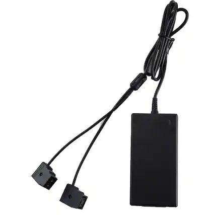 Front. IndiPRO - IndiPRO 12V/6A AC Power Supply to Dual Female D-Tap Outputs, 8'.