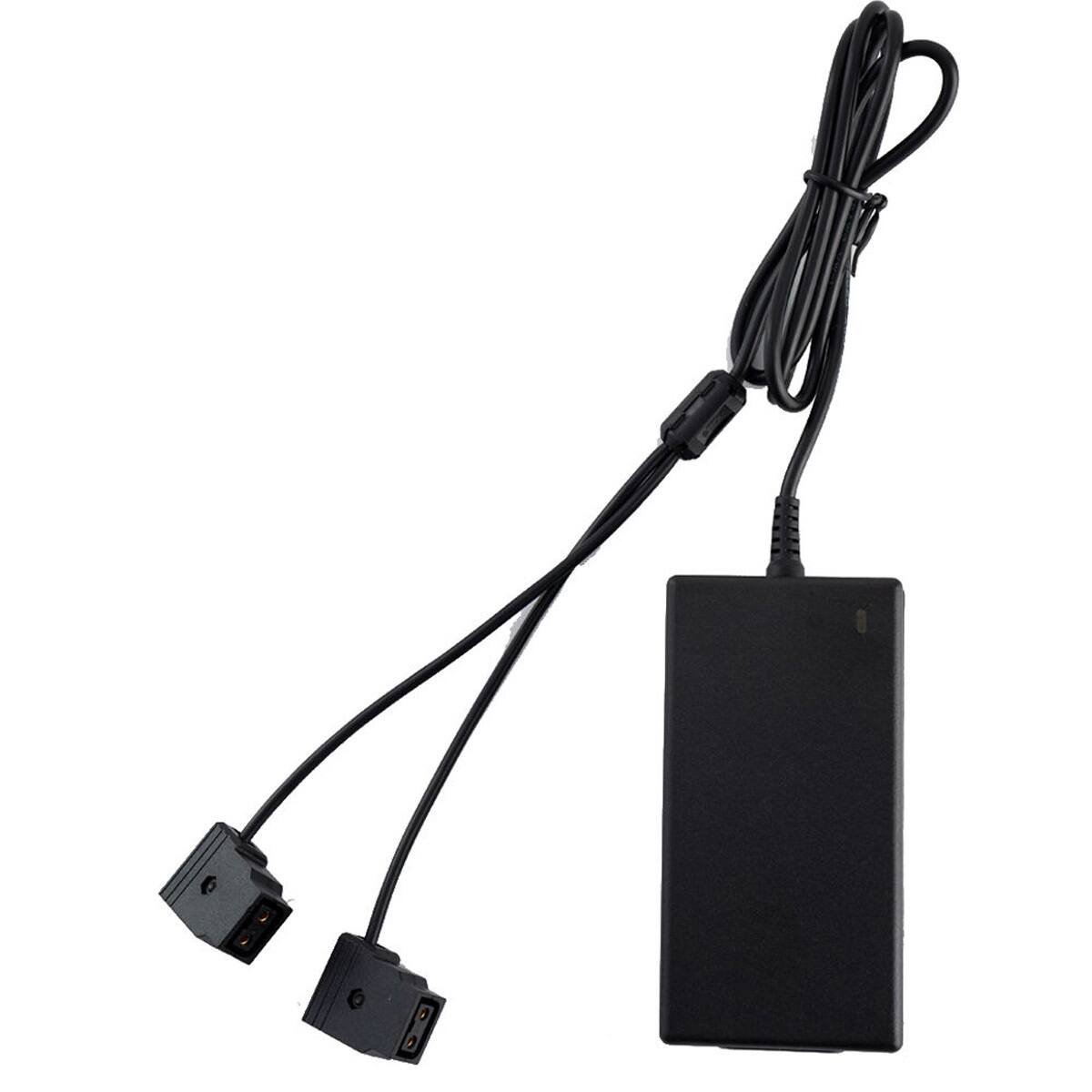 Front. IndiPRO - IndiPRO 12V/6A AC Power Supply to Dual Female D-Tap Outputs, 8'.