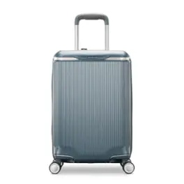 Samsonite - Silhouette 18 23" Expandable Spinner Carry On Suitcase - Slate Blue