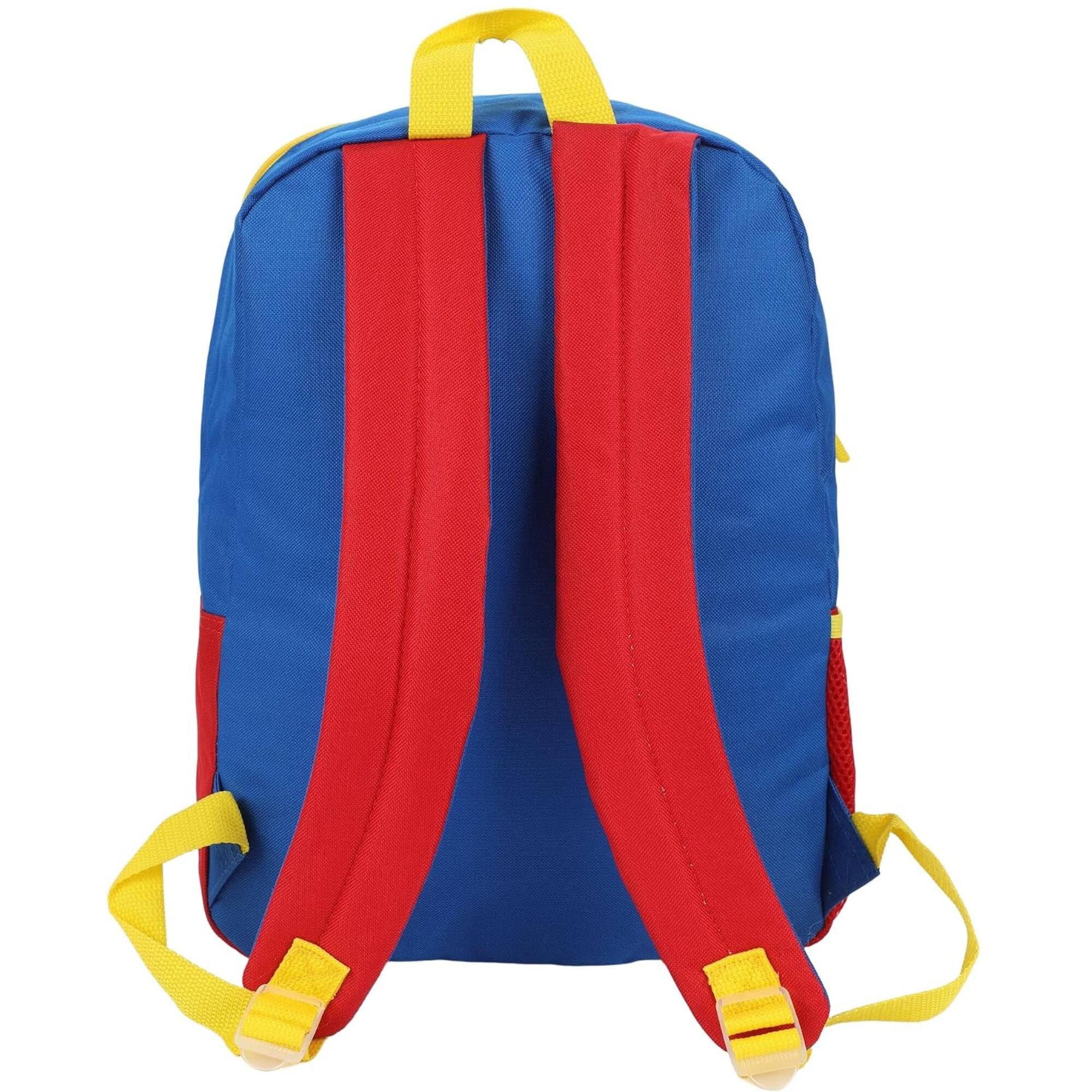 Alt View 4. Paw Patrol - Paw Patrol 16" School Backpack and Lunch Bag 5-Piece Set with a Keychain, Reusable Bottle, and 2 Zipper pouches - Blue.