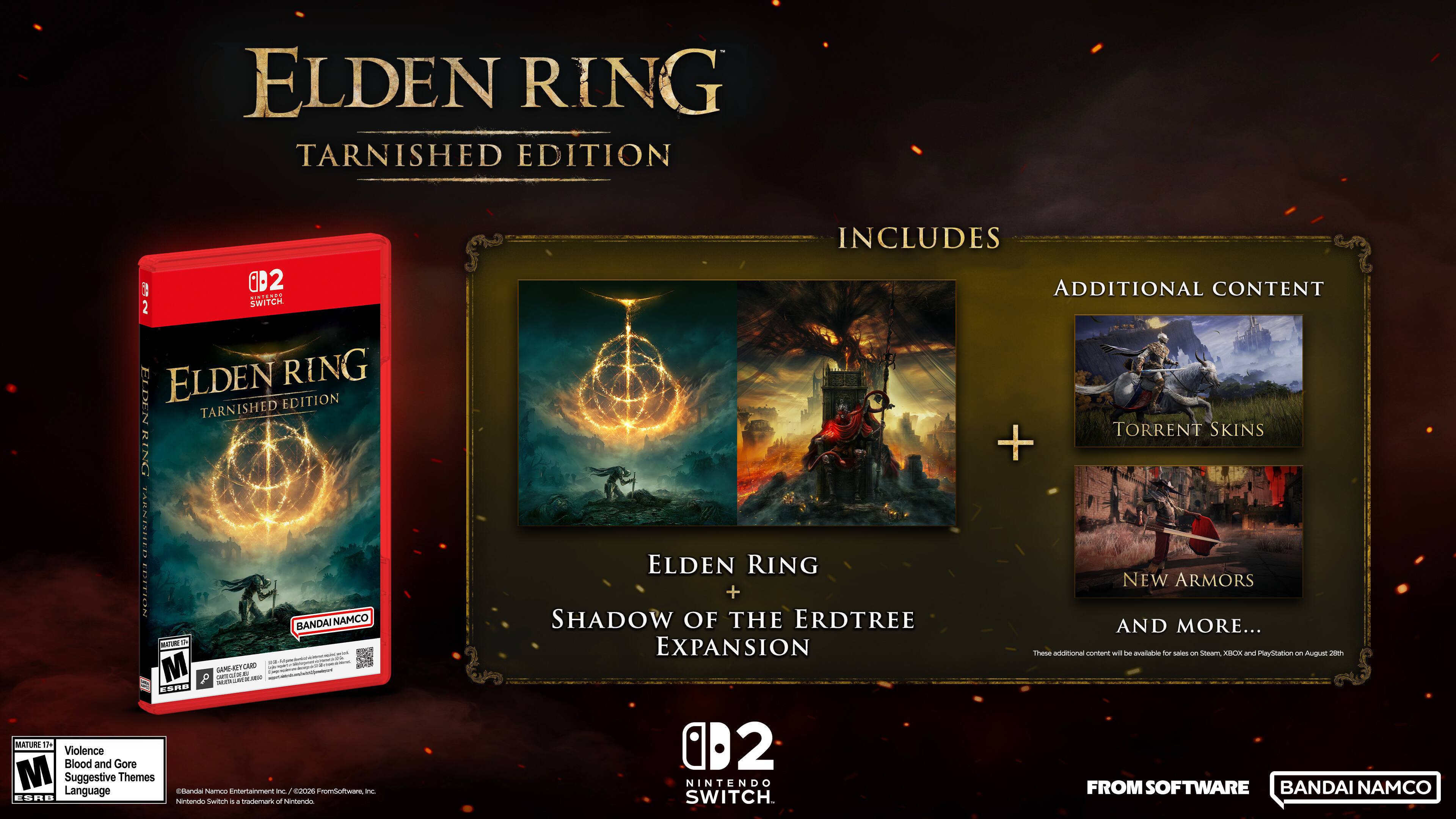 Elden Ring Tarnished Edition Nintendo Switch 2 - Best Buy