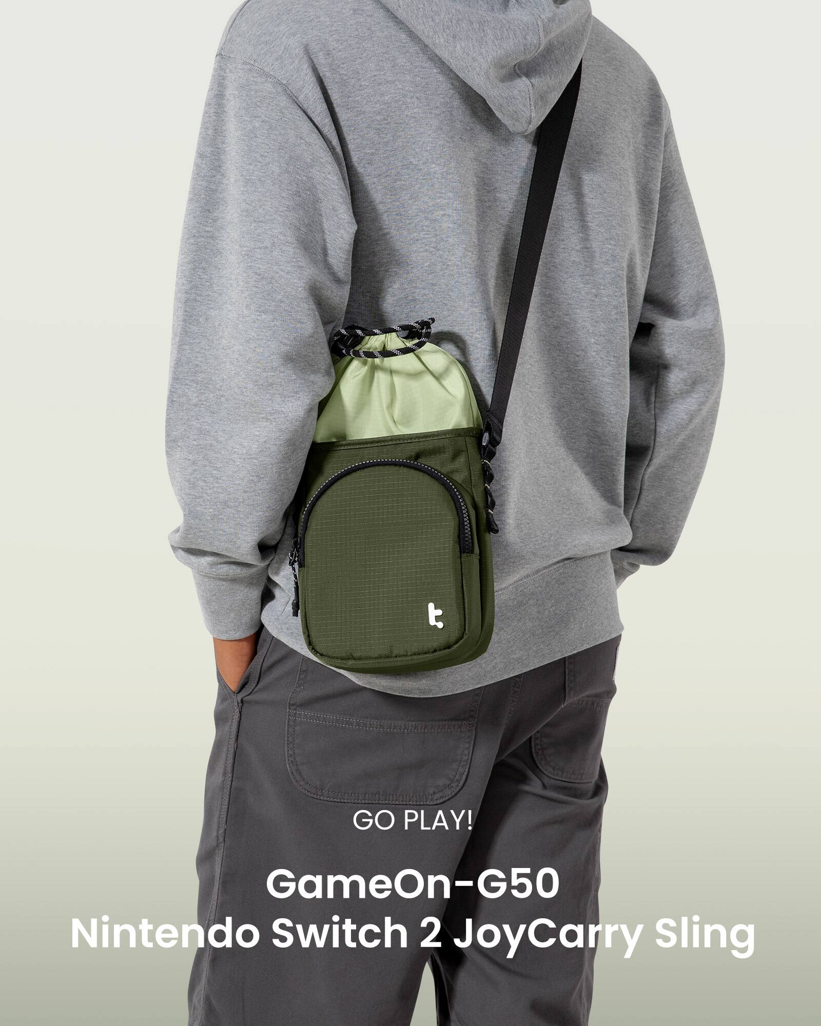 GO PLAY!  
GameOn-G50  
Nintendo Switch 2 JoyCarry Sling