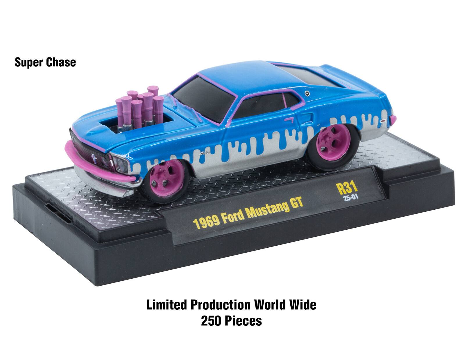 Super Chase  
1969 Ford Mustang GT  
R31 25-01  
Limited Production World Wide  
250 Pieces