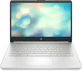 Refurbished HP 14-dq3875nr (Non-Touch) Laptop ( Pentium N6000, 4GB RAM, 64GB eMMC, Windows 11 Home S Mode) - Natural Silver