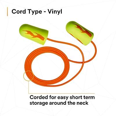 Cord Type - Vinyl

Corded for easy short term storage around the neck