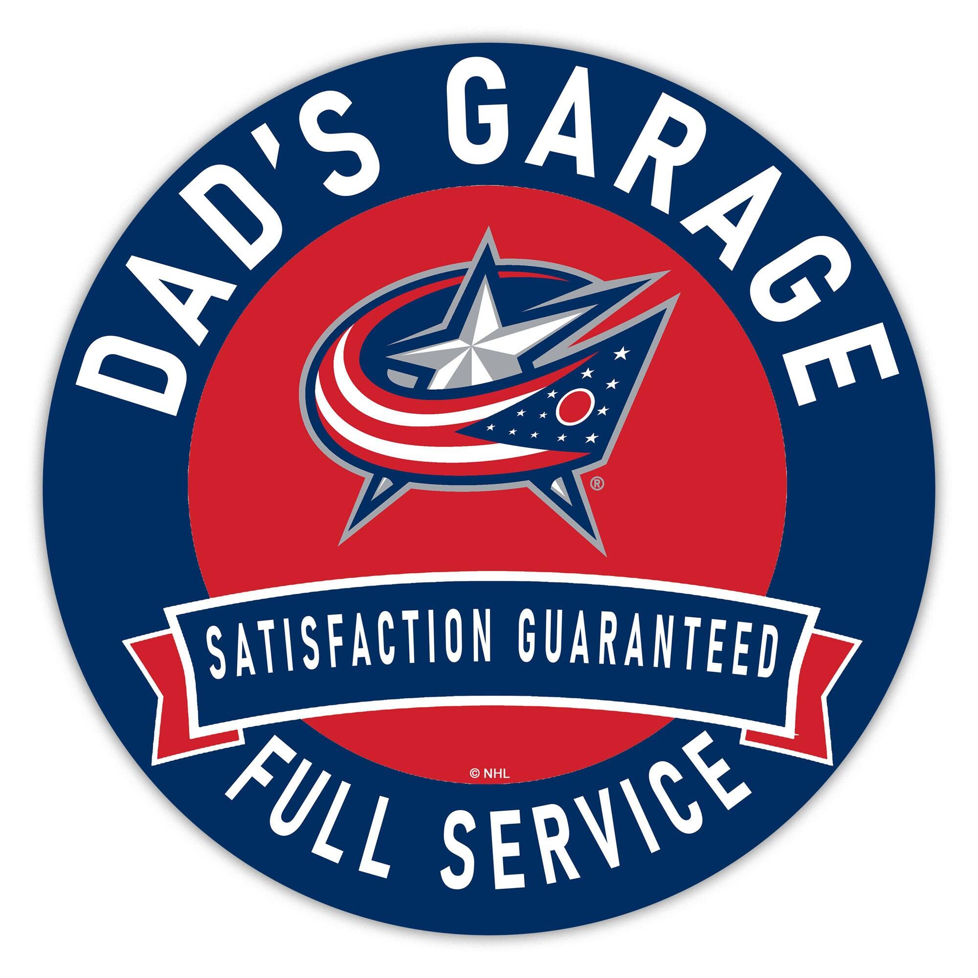 DAD'S GARAGE  
SATISFACTION GUARANTEED  
FULL SERVICE  
© NHL