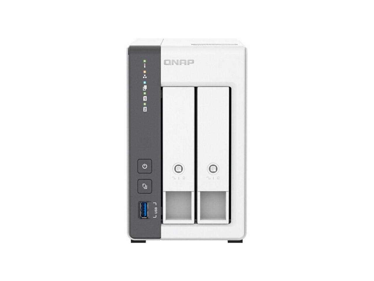 QNAP　NAS　TS-216G QNAP TS 216G 2 Bay NAS Enclosure Black TS-216G-US - Best Buy
