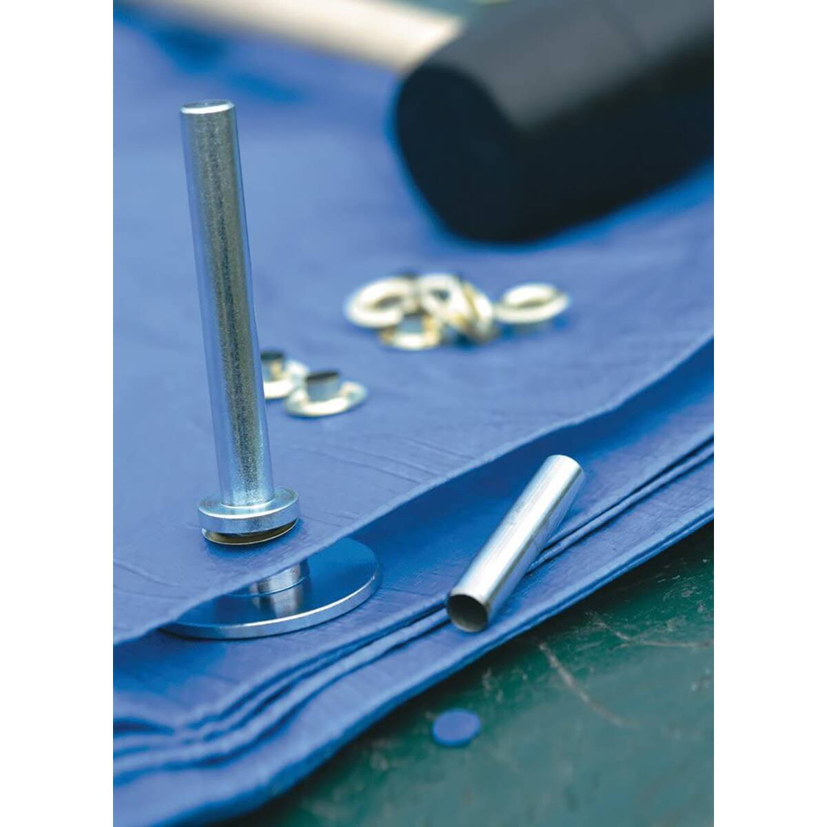 Alt View 1. Coghlan’s - Coghlan's Grommet Kit, 20 Pack of 3/8", Repair Fix Canvas Tents, Tarps & Fabrics - Silver.