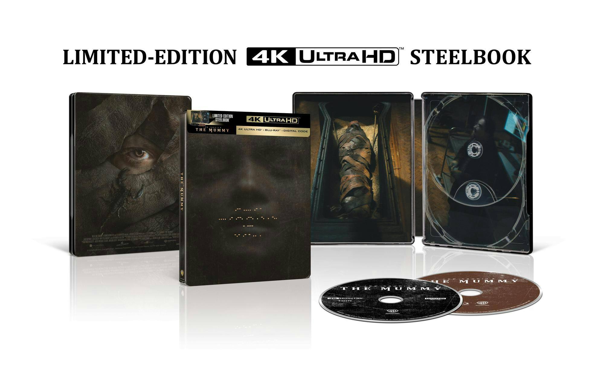 Lee Cronin's The Mummy (Limited Edition 4K Ultra HD Steelbook + Blu-ray + Digital) [UHD] [4K Ultra HD Blu-ray]