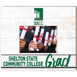 Jardine - Shelton State Buccaneers 11'' x 13'' Grad Picture Frame - White