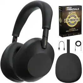 Sony - WH-1000XM6 Wireless Headphones with Exclusive 2 Year Warranty Bundle