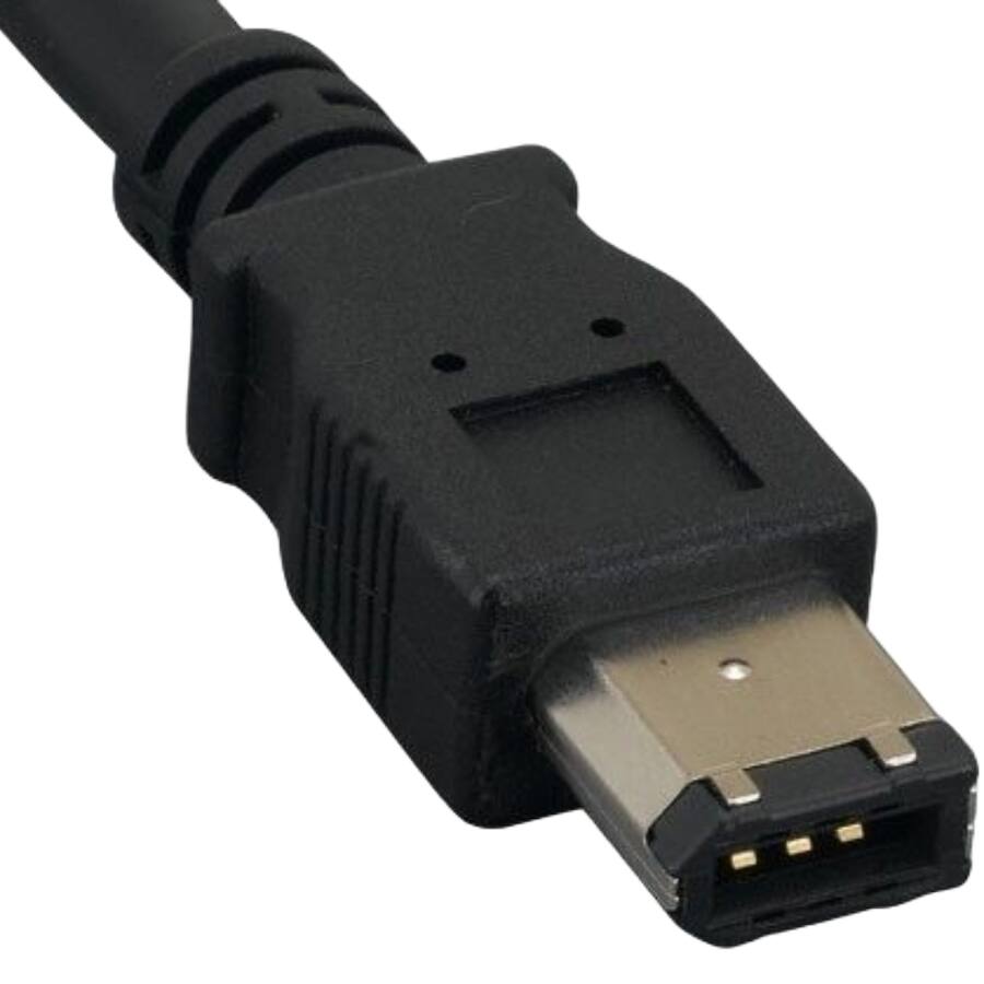 Sanoxy 6ft IEEE 1394b FireWire 800 9 pin to 6 pin Black FRW-IEEE-1384b ...