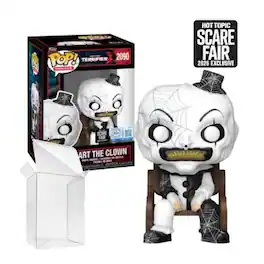 Funko - Pop! Terrifier Art the Clown #2090 Scare Fair Exclusive Vinyl Figure - Multicolored