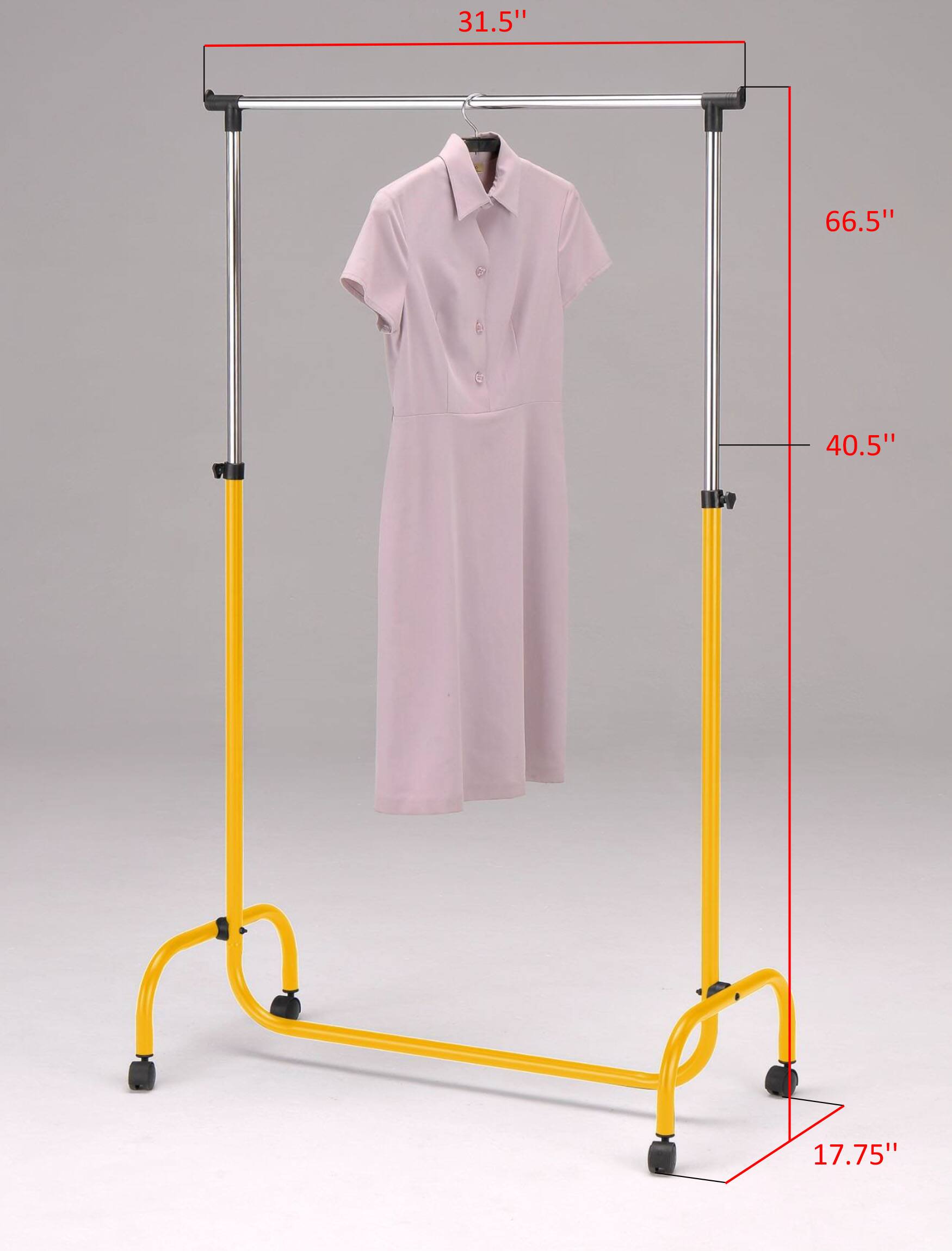 31.5"  
66.5"  
40.5"  
17.75"