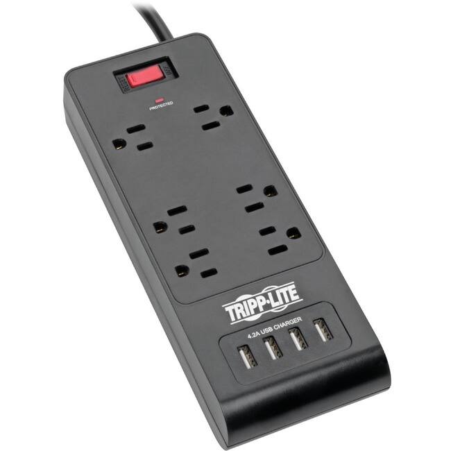 TRIPP-LITE  
4.2A USB CHARGER  
PROTECTED