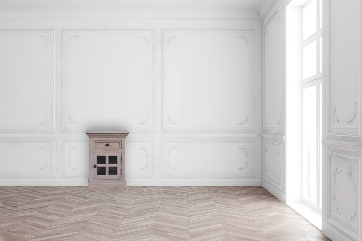 Alt View 8. Artisan Furniture - Artisan Furniture Solid Wood Glazed Stone Nightstand, 1 drawer, 1 Storage, Antique White - White.