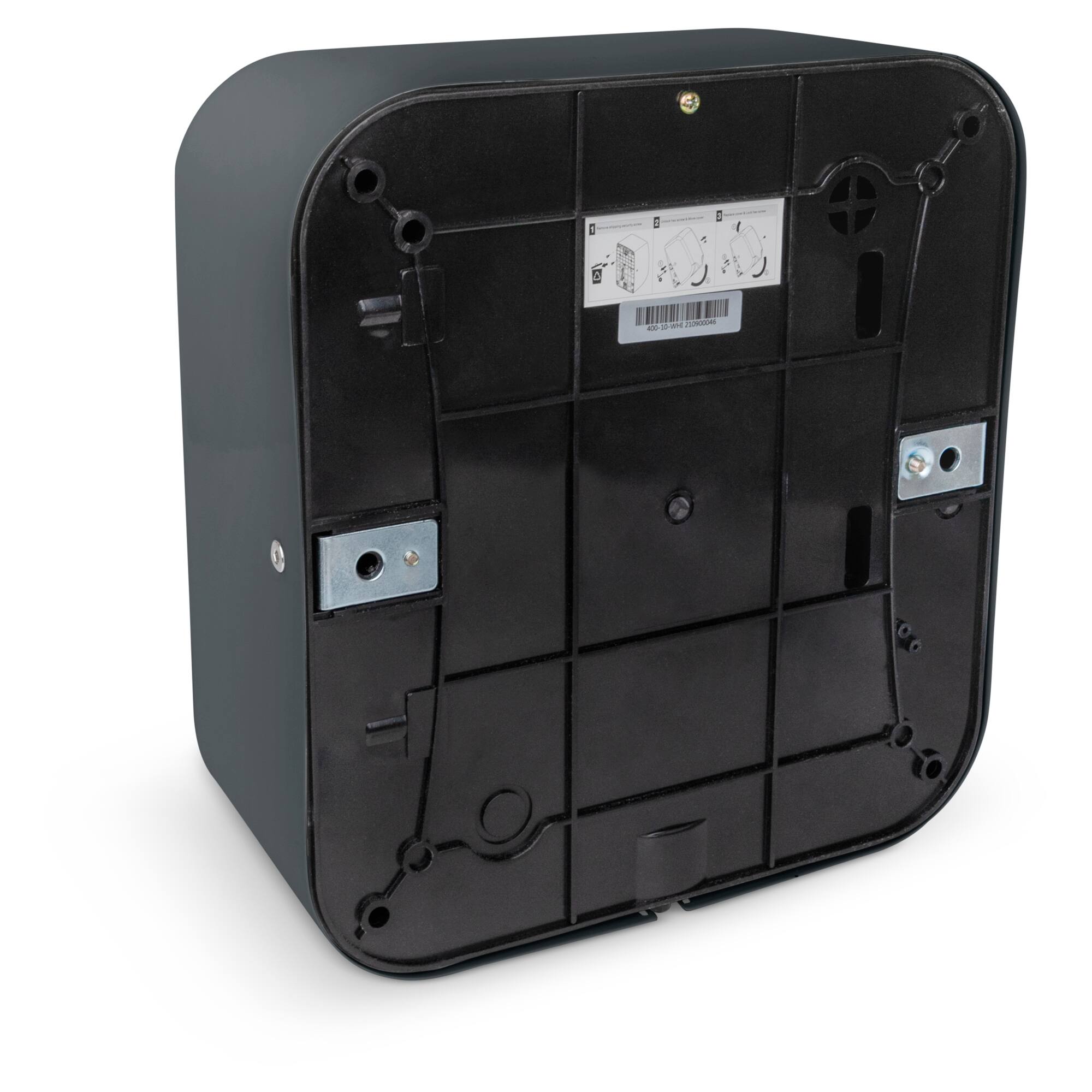 Back. Alpine Industries - Hemlock Commercial Automatic High-Speed 120V Electric Hand Dryer - Gray.