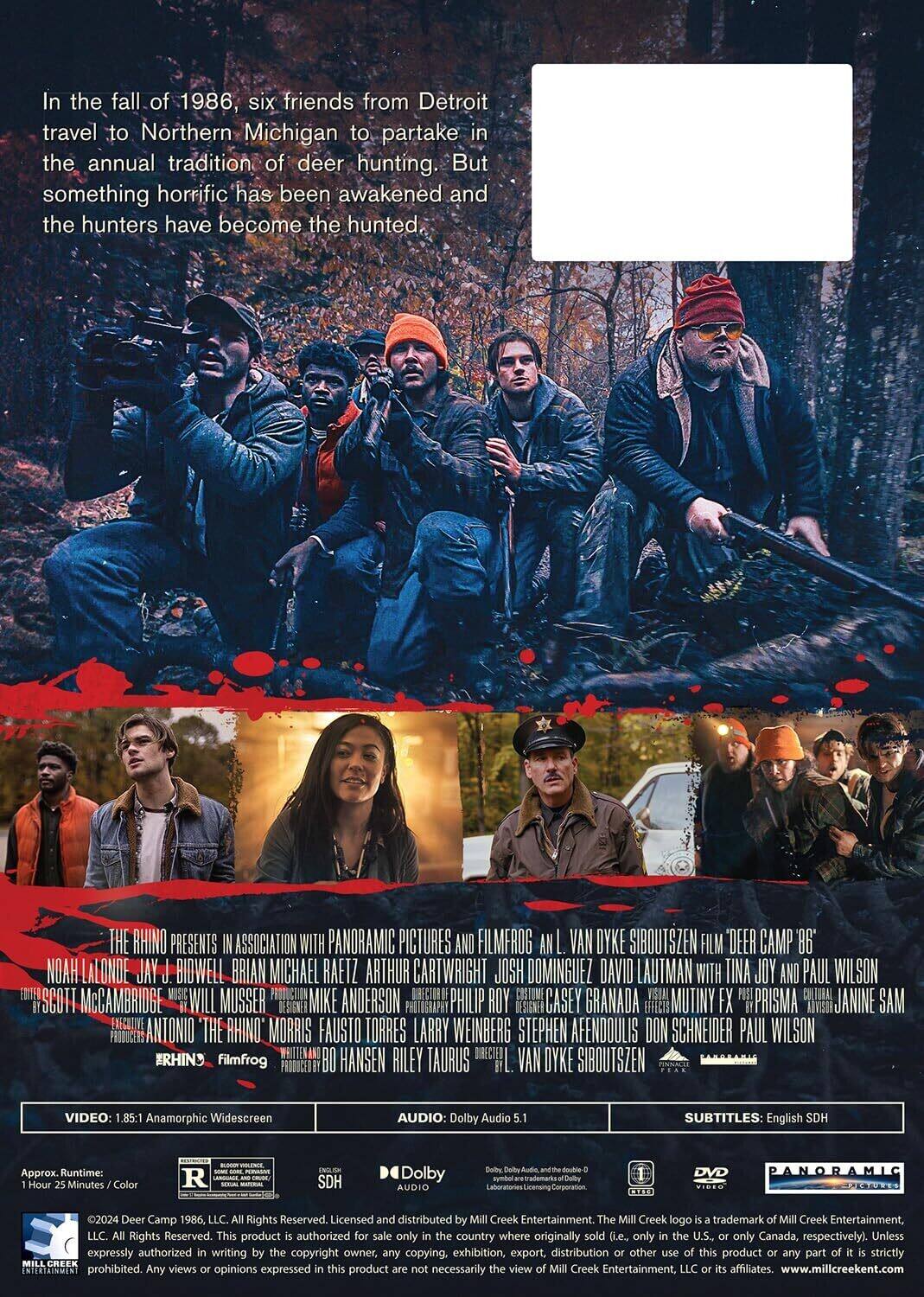 Alt View 1. Deer Camp '86   - DVD.