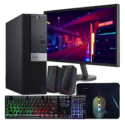 Dell Refurbished Excellent OptiPlex 5060 SFF Desktop PC Combo Dell Refurbished Excellent OptiPlex 5060 SFF Desktop PC Combo