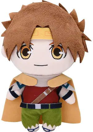 Front. PopMarket - Orange Rouge - Saiyuki Reload Zeroin - Son Goku Nendoroid Plus Plushie - Collectibles - Multicolor.