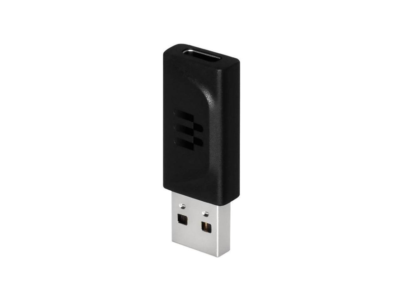 Alt View 1. EPOS - EPOS USB-C to USB-A Adapter - 1 x 24-pin Type C USB Female - 1 x 4-pin Type A USB Male - Black.