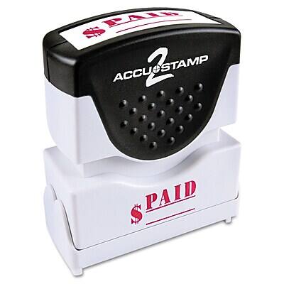 ACCUSTAMP  
$ PAID