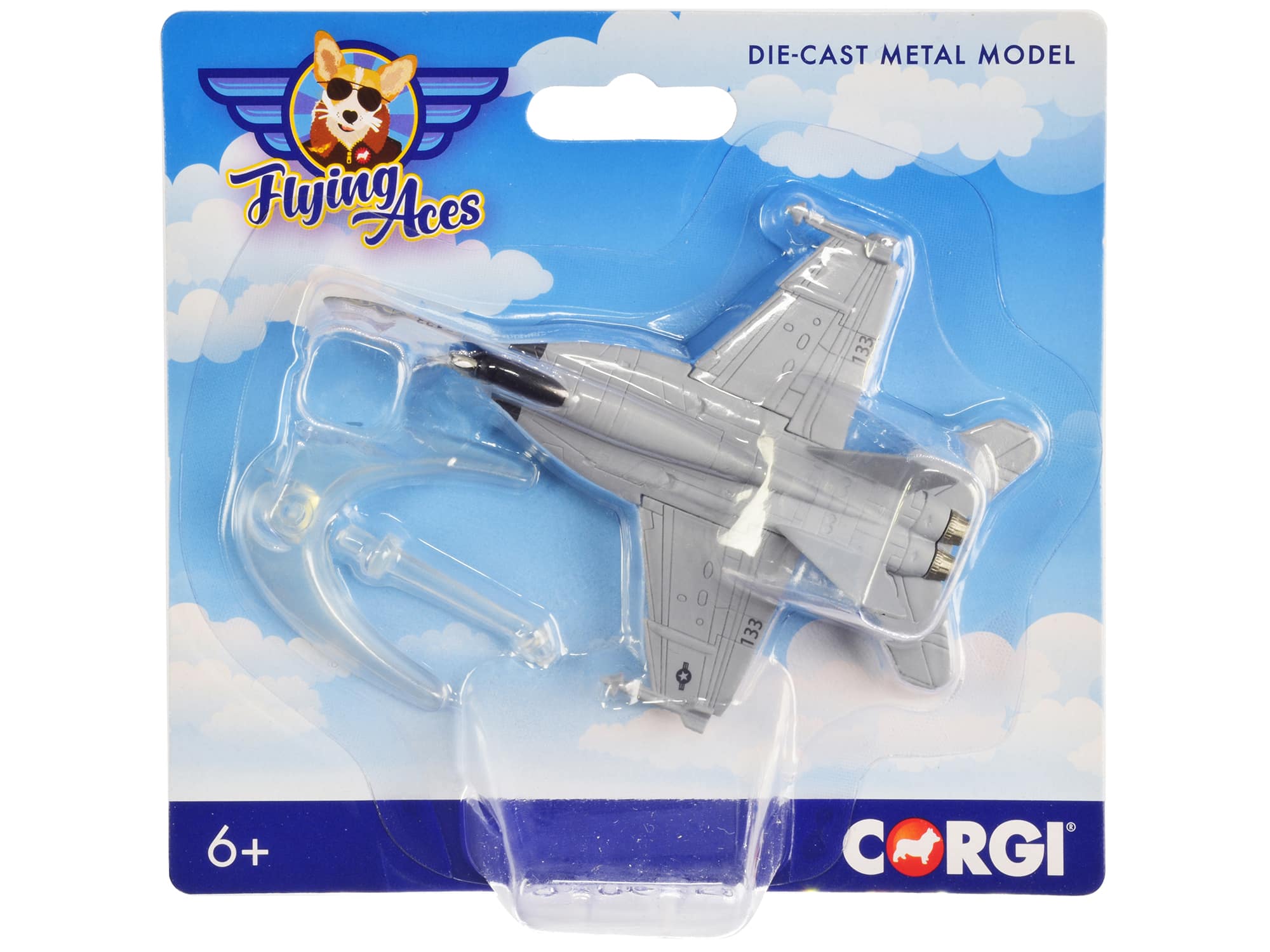 "Boeing F/A-18 Super Hornet Fighter Aircraft ""USAF"" ""Flying Aces"" Series Diecast Model by Corgi" price history on PriceWatchPro
