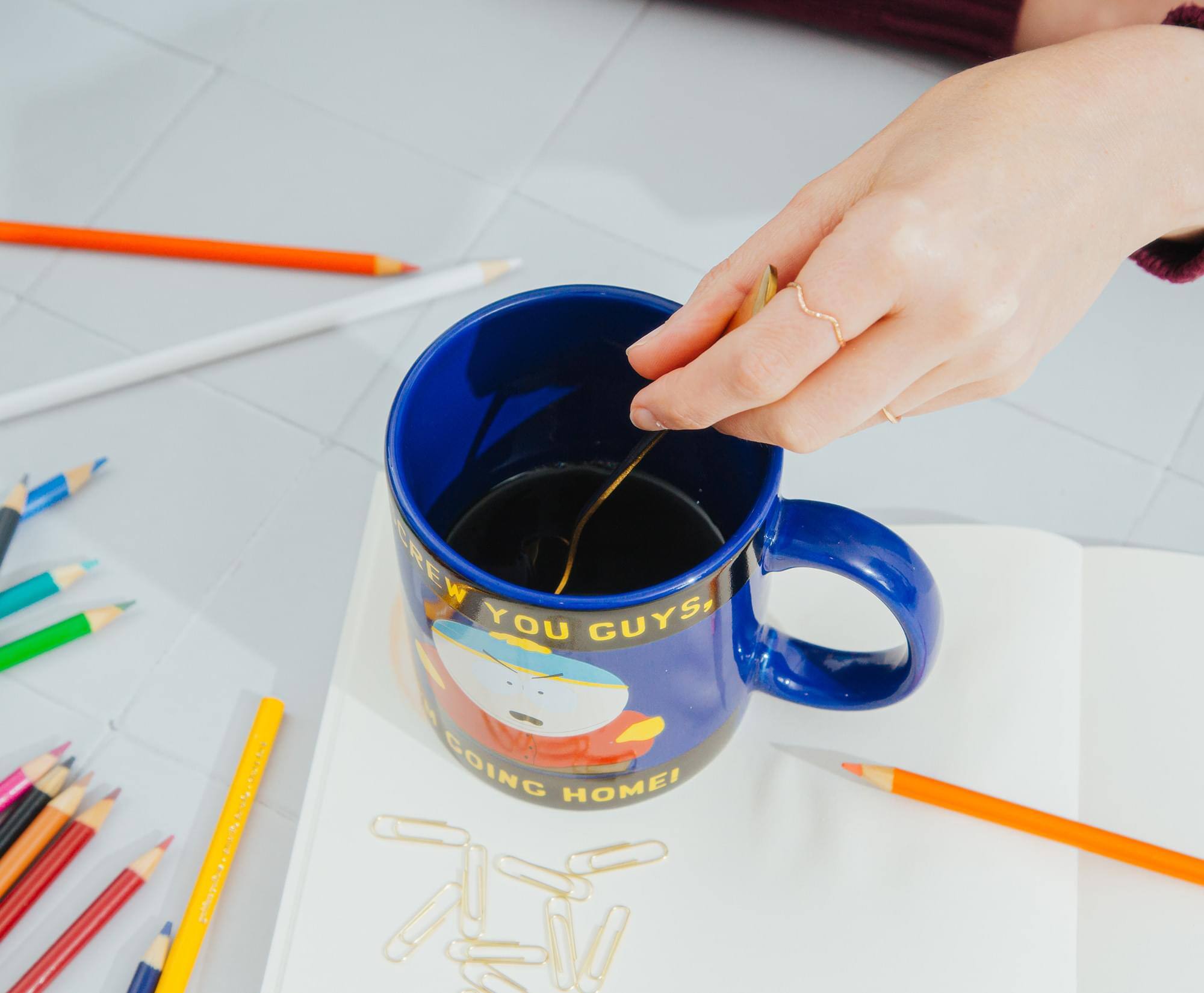 Crew, you guys, going home!