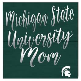 Jardine - Michigan State Spartans 10'' x 10'' Mom Plaque - Green