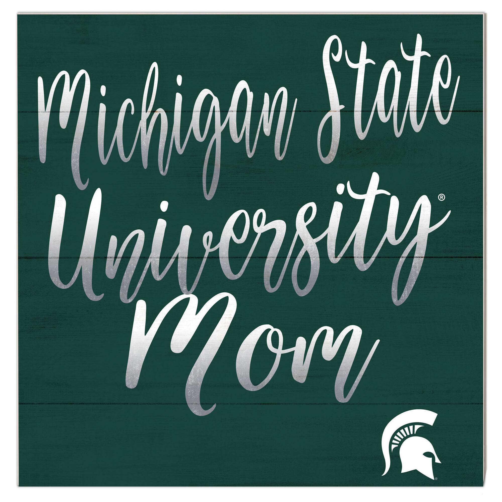 Michigan State Spartans 10'' x 10'' Mom Plaque
