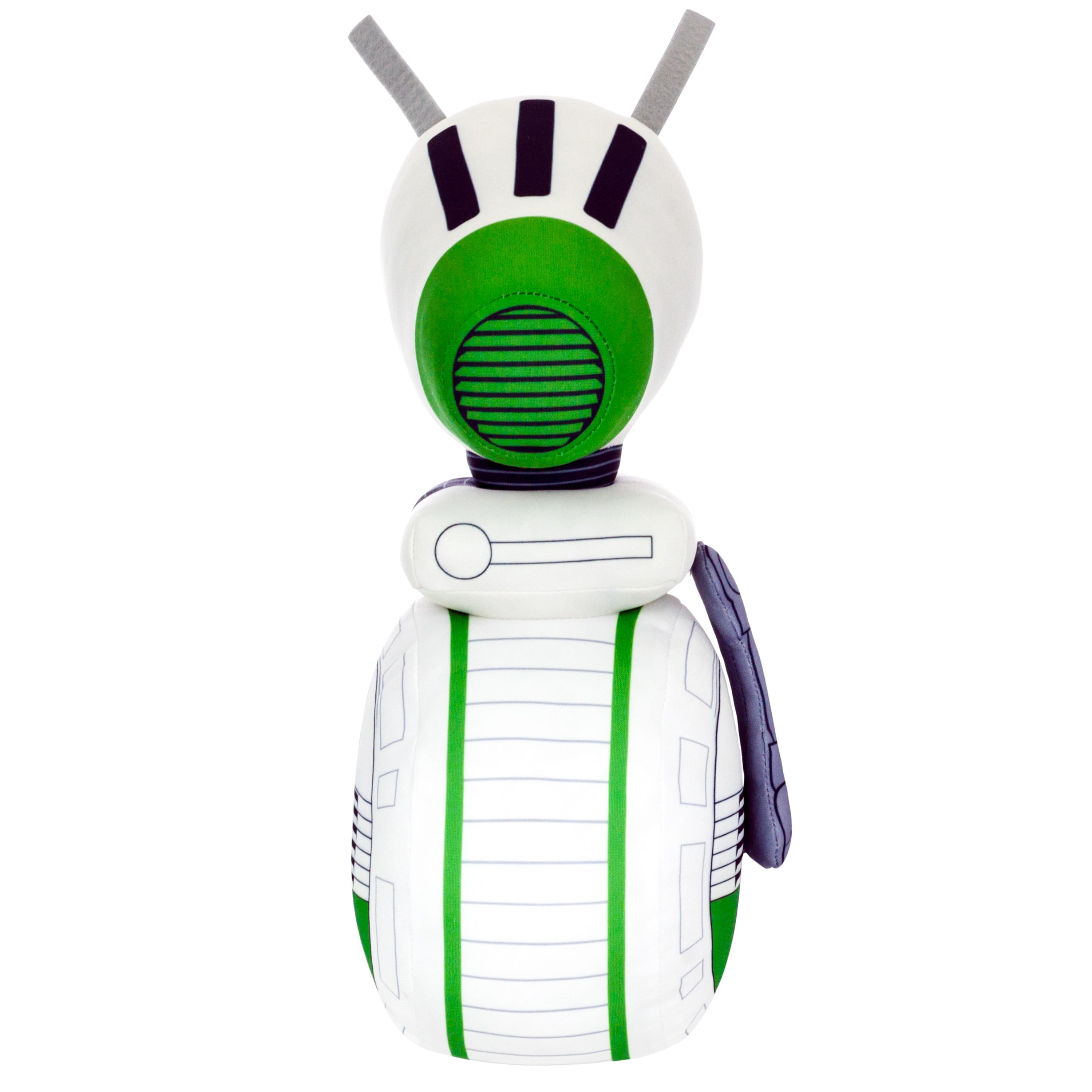 Front. Star Wars - Star Wars Episode 9 Heroez 12 Inch Plush D-O - White/Green.