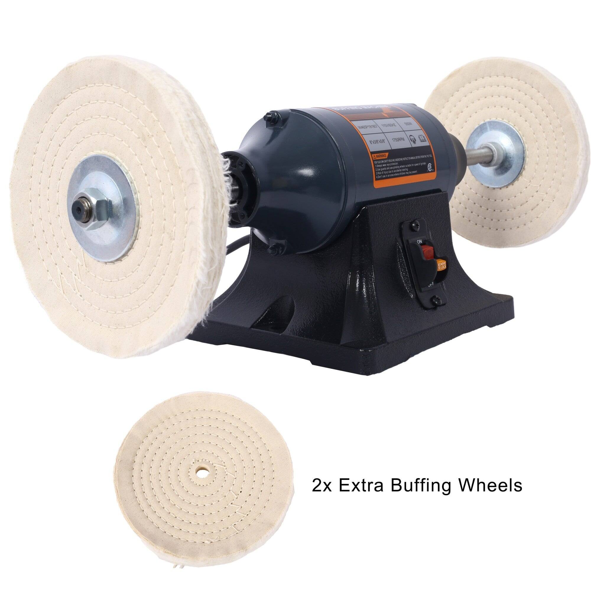 2x Extra Buffing Wheels