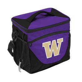Logo Brands - Washington Huskies 24-Can Cooler - Purple