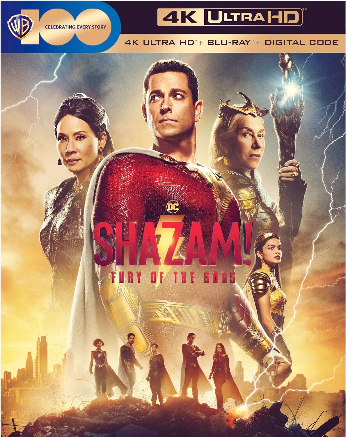 Shazam!: Fury of the Gods   - 4K Blu-Ray [Standard] [4K Ultra HD Blu-ray]