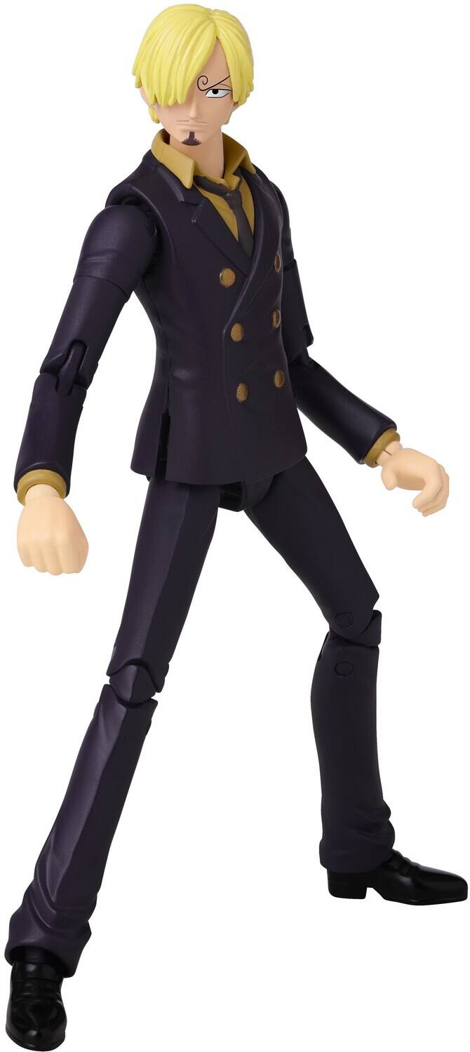 Alt View 4. Bandai - Bandai - One Piece - Anime Heroes - Sanji Action Figure   - COLLECTIBLES - Multicolor.