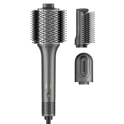 Front. TYMO - TYMO Airexcel High Speed Hot Air Brush - Gery.