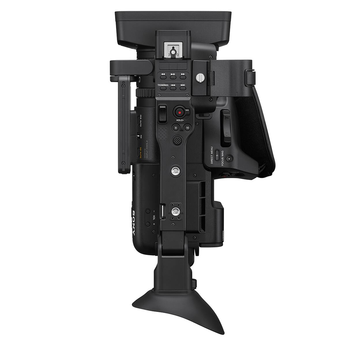 XII  
THUMINAL HH  
HM  
HOLD-1  
MENU DIRECT  

MAG FOCUS  
SONY