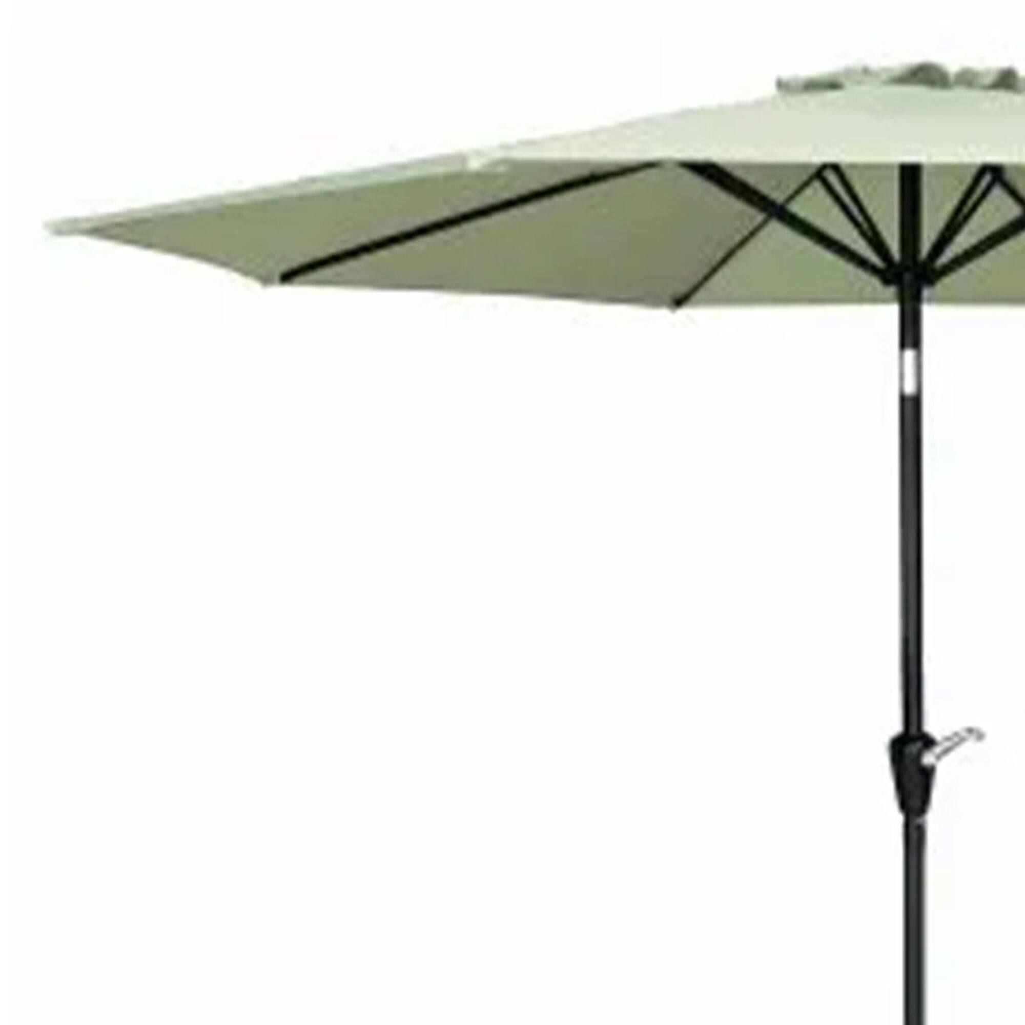 Alt View 4. Four Seasons Courtyard - Four Seasons Courtyard 9' Round Polyester Patio Market Umbrella, Seafoam Green - Seafoam Green.