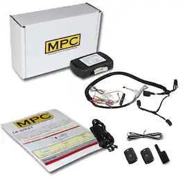 MPC - 1-Button Remote Start Kit For 2011-2016 Ford F-550 - Key-to-Start - Diesel - Black