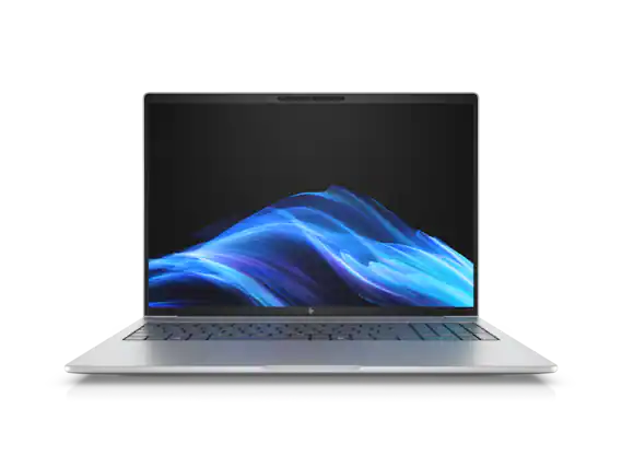 Front. HP - HP EliteBook Laptop Computer 16" WUXGA AMD Ryzen 5 16 GB memory;256 GB SSD - Glacier silver.