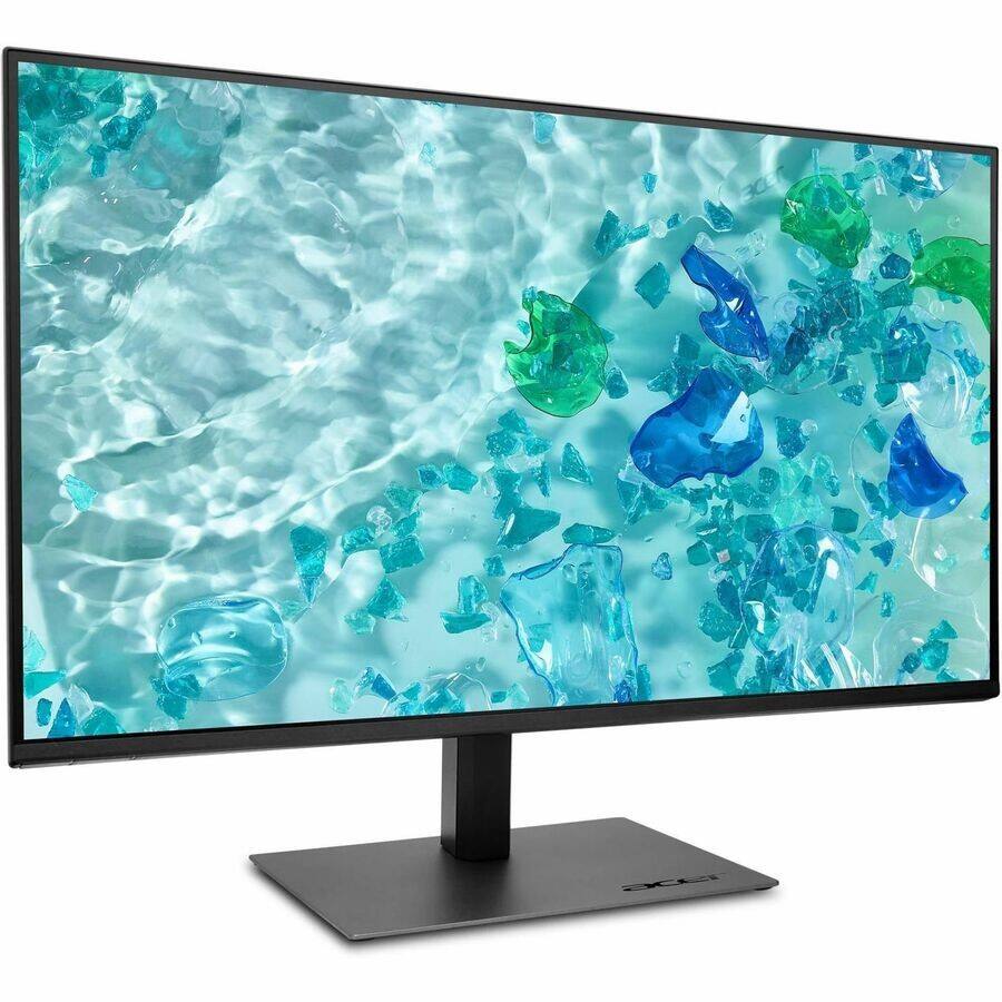 Angle. Acer - Acer Vero B277U G 27" LCD - 350 Nit - 4 ms - USB-C, HDMI, DP - Swivel - UM.HB7AA.G07 - black.