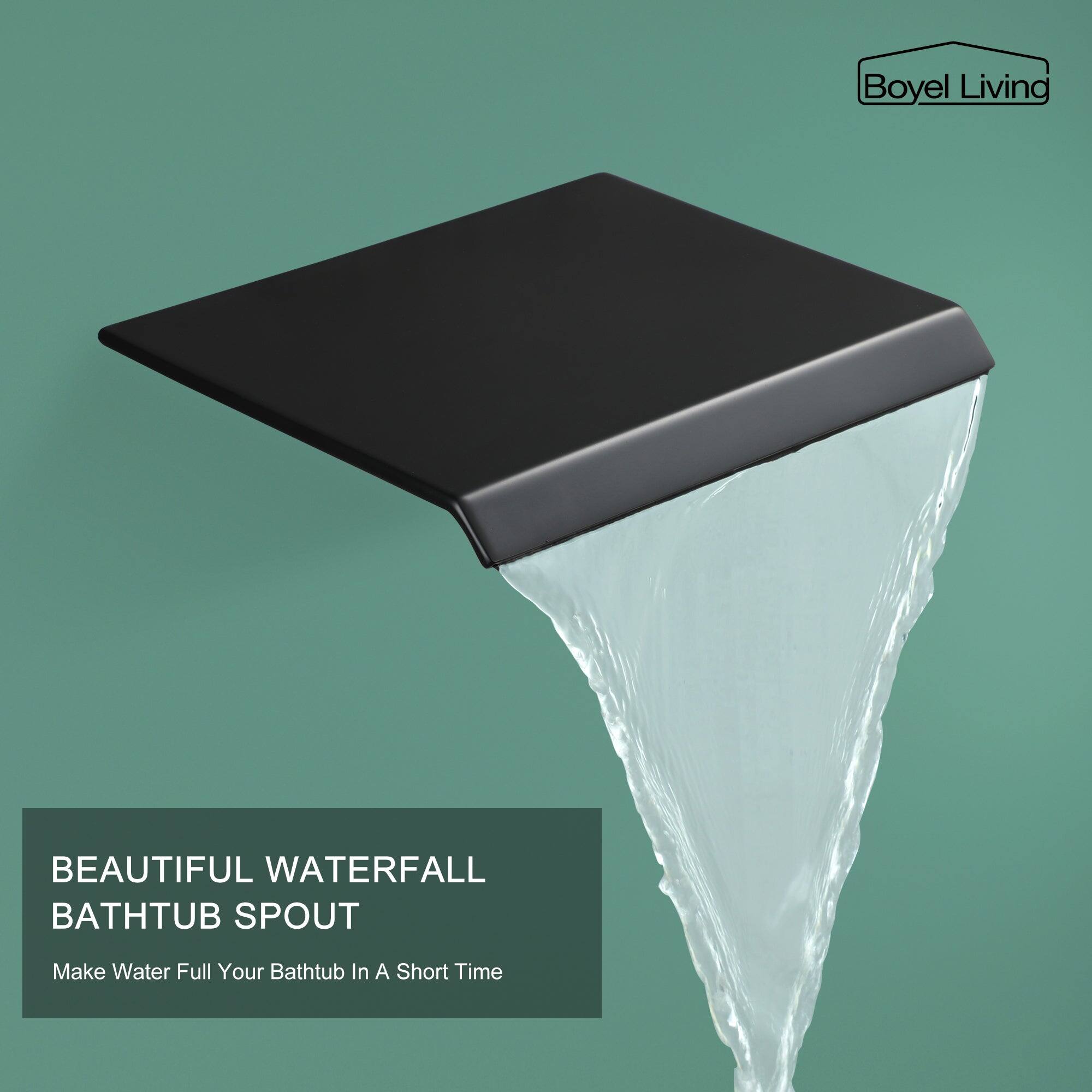 Boyel Living

BEAUTIFUL WATERFALL BATHTUB SPOUT

Make Water Full Your Bathtub In A Short Time