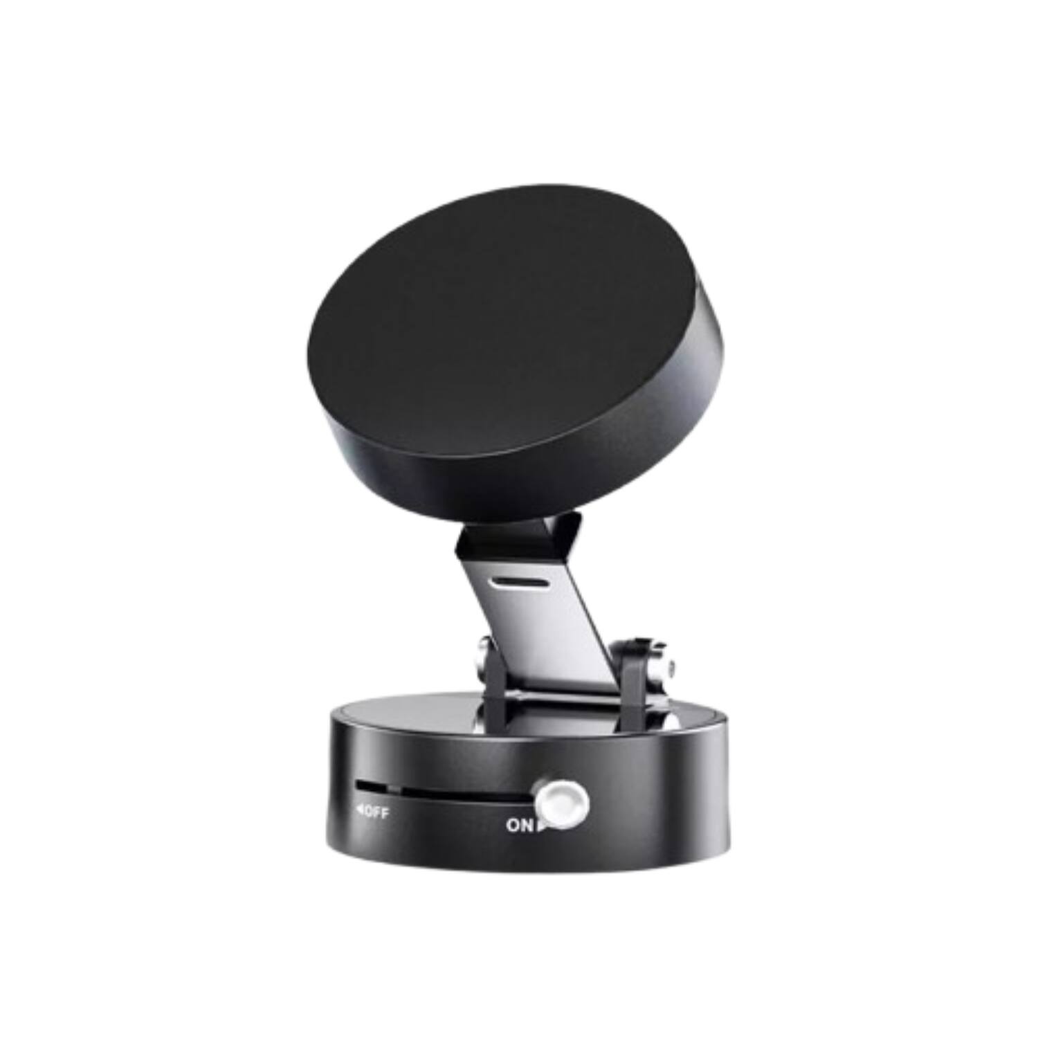 Stock Preferred - 360 Vacuum Magnetic Phone Holder Suction Cup Car Mount Foldable Stand - Black