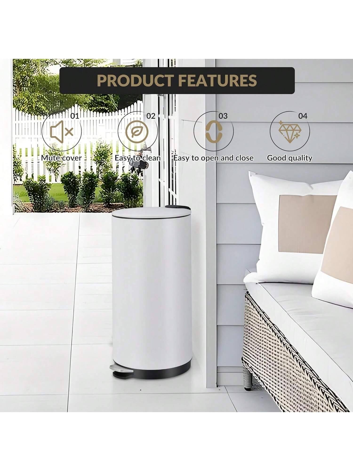 PRODUCT FEATURES  
01 X Mute cover  
02 O Easy to clean  
03 O Easy to open and close  
04 O Good quality