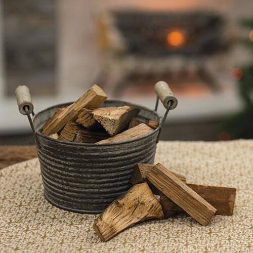 Angle. BreeBe - *Wood Sticks Bowl Filler - Brown.